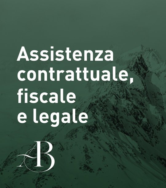 Assistenza contrattuale, fiscale e legale